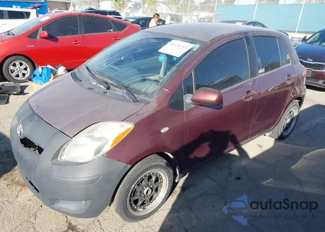 2009 Toyota Yaris from USA, damaged, VIN JTDKT903895246986
